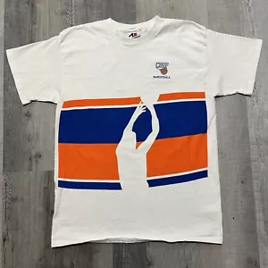 VTG California State University Fullerton CSUF College Basketball 90s T Shirt L - Picture 1 of 4