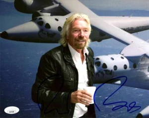 Richard Branson signed Autogramm 8x10 Foto - Virgin Atlantic Galactic JSA COA - Bild 1 von 2