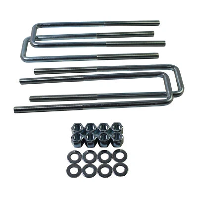 2.5 Wide 12.5" Extended Square UBolts For 88-99 K1500 K2500 K3500 Tahoe Suburban Foto 1 de 3