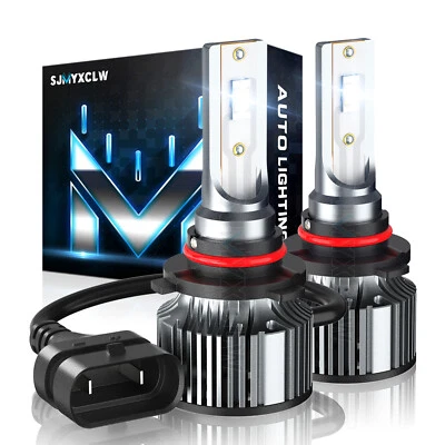 Kit de faros LED bombillas haz alto bajo 6500K para Cadillac XT5 2017-2021 9012/HIR2 Foto 1 de 4