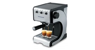 Frigidaire FD7189 220V 浓缩咖啡和卡布奇诺咖啡机 220 伏 240 伏 50 Hz 全新 — 第 1/2 张图片