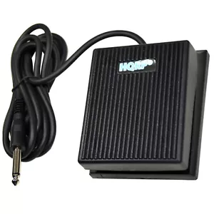 Interruptor de pie de pedal HQRP Sustain estilo para teclado electrónico Yamaha, sintetizador - Imagen 1 de 8