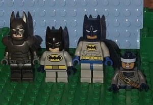 LEGO Batman Minifigure DC Super Heroes Lotto Minifigure - Foto 1 di 6