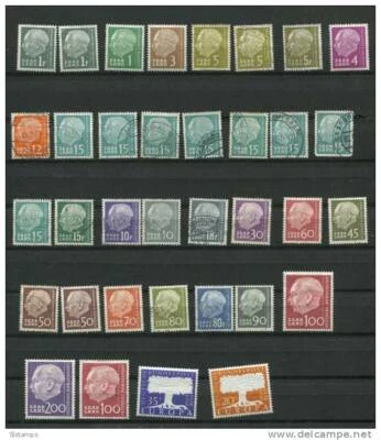 Germany SAAR 1957 Accumulation Mostly Used - Image 1 of 2