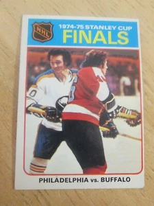 1975-76 TOPPS HOCKEY, MULTI LISTING, YOU PICK EM", EXCELLENT CARDS, NO CREASES. - Picture 1 of 384