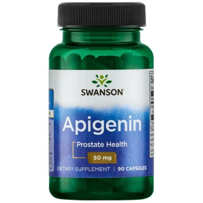 Swanson, Apigenina, 50mg, 90 Cápsulas