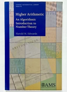 HIGHER ARITHMETIC Algorithmic Intro to Number Theory - Harold M. Edwards AMS - Imagen 1 de 1