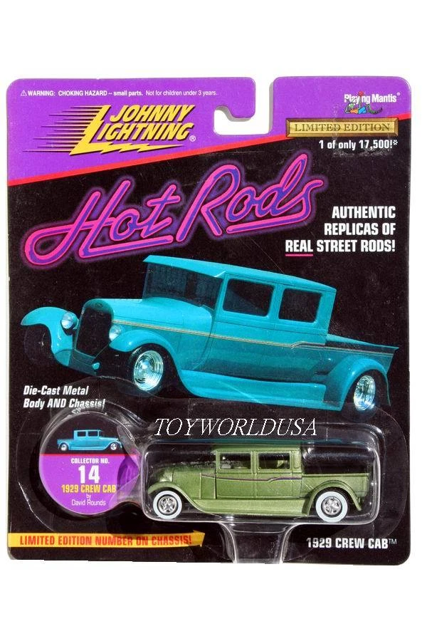 Johnny Lightning Hot Rods #14 1997 1929 doble cabina  Foto 1 de 1