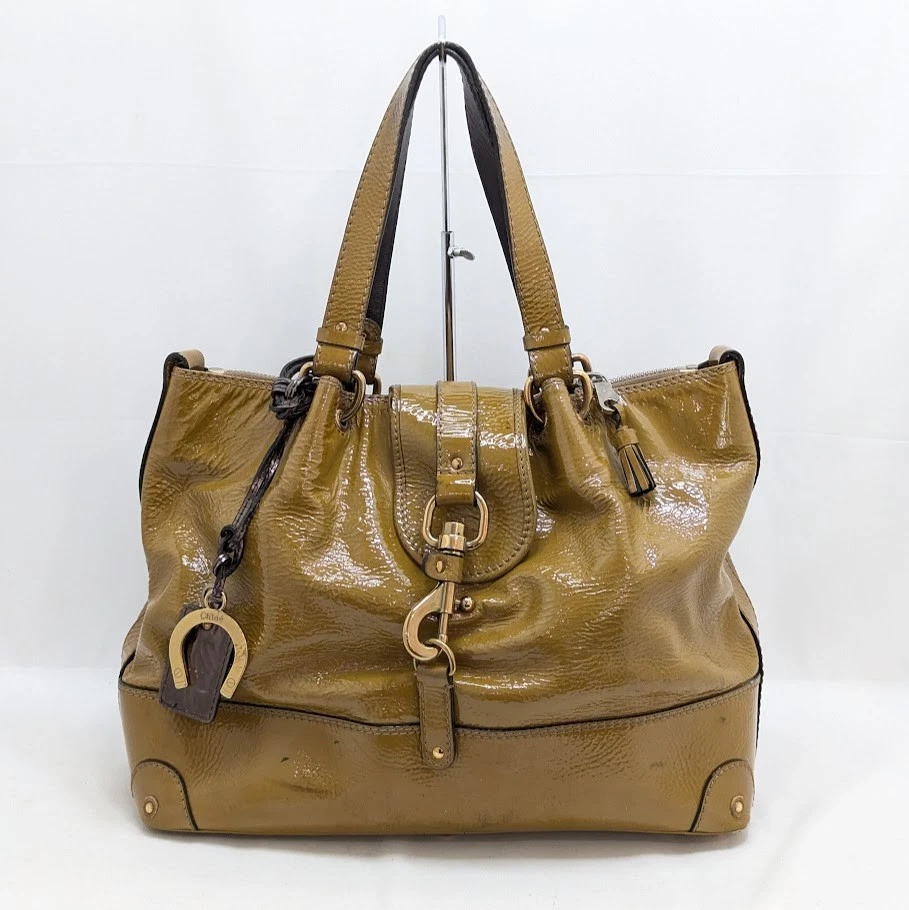 Chloé Patent Leather Tote Bags for Women for sale | eBay
