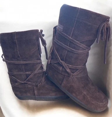 Botas de invierno Steger Mukluks piel de alce talla 9+ Foto 1 de 4