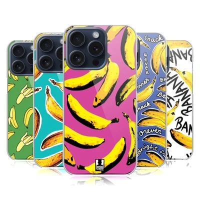 FUNDA TRASERA RÍGIDA HEAD CASE DESIGNS BANANAS PARA TELÉFONOS APPLE iPHONE Foto 1 de 4