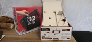 Nintendo Switch 2 EMPTY BOX ONLY *Including Mario Kart World Sleeve* Official - Picture 1 of 3