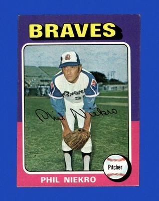 Topps Set-Break #130 1975 Phil Niekro como nuevo *GMCARDS* Foto 1 de 2