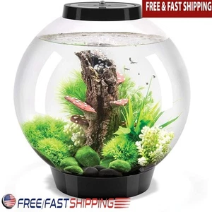 Acrylic 8 Gallon Aquarium W/ LED Lighting Quiet Air Pump Filtration System New - Picture 1 of 9