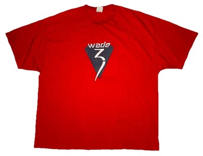 Converse Y2K Dwyane Wade #3 Men's Red Shirt; 2XL - Image 1 of 4