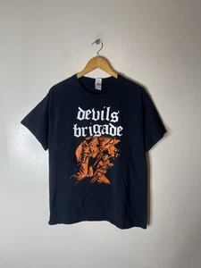 Devils Brigade Showdown Shutout Band Hemd Herren Größe Large - Bild 1 von 6