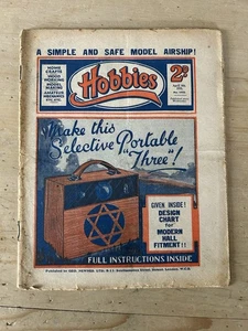 Hobbies April 4th 1931 No. 1850 Antiquarian Magazine See Pictures - Imagen 1 de 4