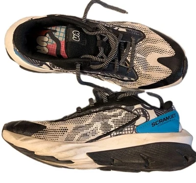 Under Armour Boy (6Y)Sneakers Scramjet Hypersonic Black Blue Shoes 3024744-100 - Image 1 of 4