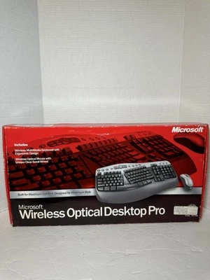 Microsoft Wireless Optical Desktop Pro-Wireless Keyboard & Mouse | No Receiver - Image 1 of 4