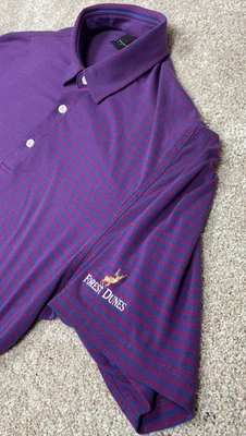 Polo de golf Dunning manga corta XL Forest Dunes Roscommon Michigan Golf Club Foto 1 de 4