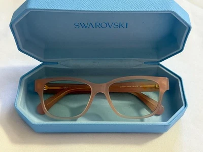 Lente de demostración rosa ópalo SWAROVSKI SK2007 1025 52 mm para mujer como nueva con estuche Foto 1 de 4