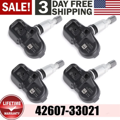 Sensor de presión de neumáticos TPMS 4260733021 4 piezas compatible con Toyota Scion Lexus PMV-107J Foto 1 de 4