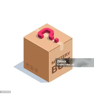 Fragezeichen Box Haushalt Elektro Spass diverse Inhalte Überraschung Flohmarkt - Bild 1 von 1