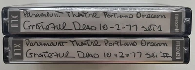 Grateful Dead 1977 Cassettes Paramount Theatre, Portland Oregon - Image 1 of 3