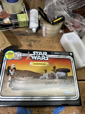 STAR WARS LA COLECCIÓN VINTAGE LANDSPEEDER HASBRO KENNER NUEVO Sin Figura Foto 1 de 3