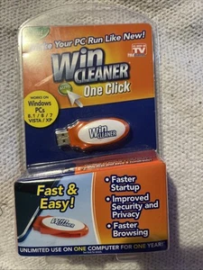 Win Cleaner USB As Seen on TV One Click PC Computer Clean Repair Protect-NEW! - Picture 1 of 7
