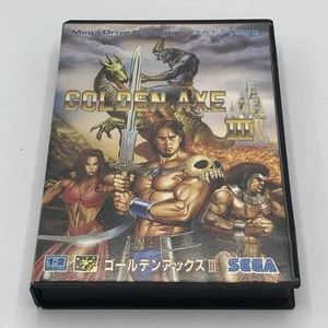Mega Drive GOLDEN AXE III 3 Cartridge Only Sega 0411 mdc Used from Japan - Picture 1 of 4
