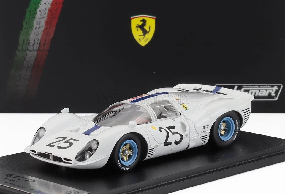 1/43 LOOKSMART - FERRARI - 412P 4.0L V12 TEAM N.A.R.T. NORTH AMERICAN LSLM160 - Immagine 1 di 1
