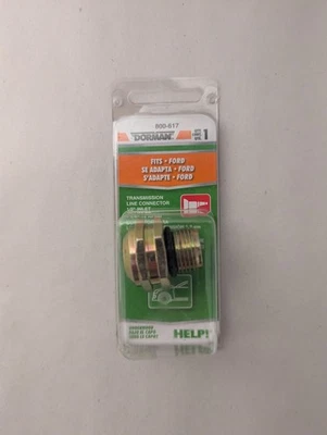 Dorman 800-617 Transmission Line Connector 1/2" Inlet Ford 2007-2010 FREE SHIPP - Image 1 of 2