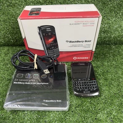 BlackBerry Bold 9700 - Black Qwerty Smartphone AS IS - Image 1 of 4