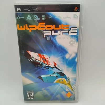 Buen Estado Wipeout Pure Sony PSP Completo en Caja con Manual (CIB) y Tarjeta Reg Foto 1 de 4
