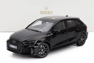 Norev 1/18 Audi A3 RS3 2025 nero 188388 - Immagine 1 di 4