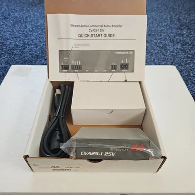 Stewart Audio CVA25-1-25V Mono Sub Compact Amplifier, 50W at 25V - Image 1 of 4