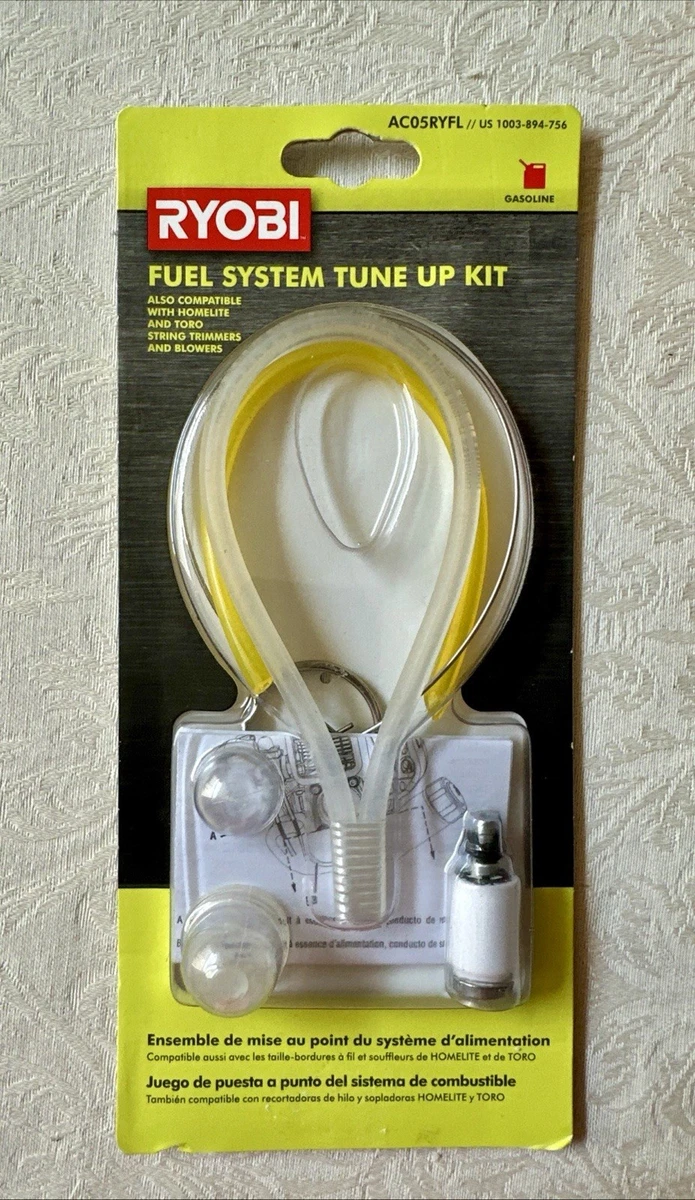 Raisman Kraftstoff-System Tune-Up Kit – Kompatibel Mit Ryobi, Homelite, Toro Rasentrimmer & Gebläsen