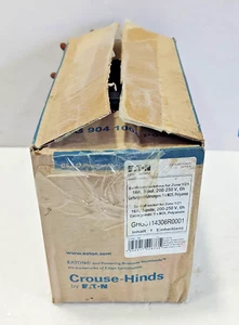 CROUSE-HINDS EATON D-69412 GHG5114306R0001 16A-6H 250V~ WALL MOUNTED SOCKET #NEW - Picture 1 of 14