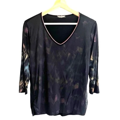 Top de manga larga Vanilla Sugar para mujer Y2K talla M negro caprichoso boho grunge Foto 1 de 4