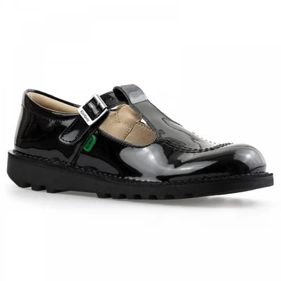 Kickers Niña KICKERS T Charol Negro Zapatos de colegio - Imagen 1 de 2