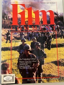 Oliver Stone signed platoon FILM Magazine JSA Free Shipping - Picture 1 of 3