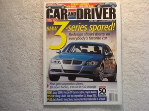 Auto und Fahrer 2005 April BMW Chevrolet Cobalt Porsche 911 Lexus Nissan 350Z - Bild 1 von 1