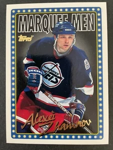 Alexei ZHAMNOV 1995-96 Topps Marquee Men Hockey #22 Winnipeg Jets - Picture 1 of 2