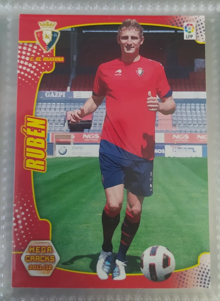 Rubén Megacracks 2011 2012 11-12 Fichaje 437 Osasuna - Imagen 1 de 1