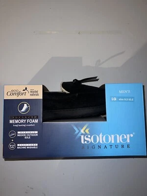 ZAPATILLAS ISOTONER SIGNATURE ESPUMA VISCOELÁSTICA - HOMBRE LG TALLA 9.5-10.5 Foto 1 de 4