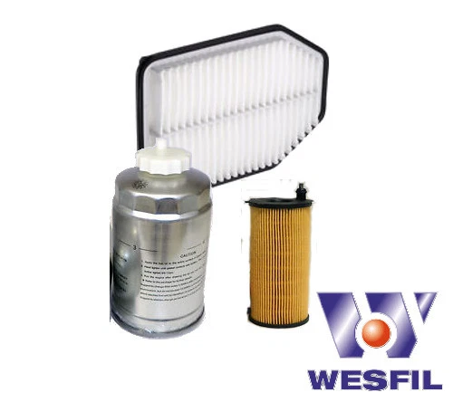 Filter Kit - JEEP WRANGLER 2.8L DIESEL CRD - OIL AIR FUEL FILTERS (2007 ONWARDS) - Image 1 of 1