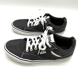 Vans Seldan VA4TZE187 Sneakers Men's Black White Canvas Lace Up Skateboard Shoes - Picture 1 of 9