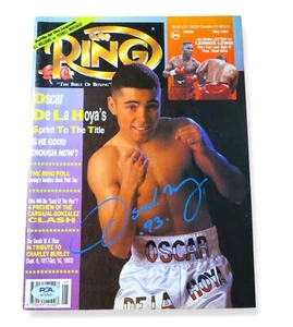 Oscar De La Hoya Signed Autographed Magazine The Ring May 1993 PSA AL92951 - Picture 1 of 2