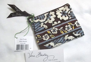 Vera Bradley SLARTE BLOOMS Monedero Estuche Lápiz Labial PEQUEÑO COSMÉTICO 4 MONEDEROS NUEVO CON ETIQUETAS - Imagen 1 de 4